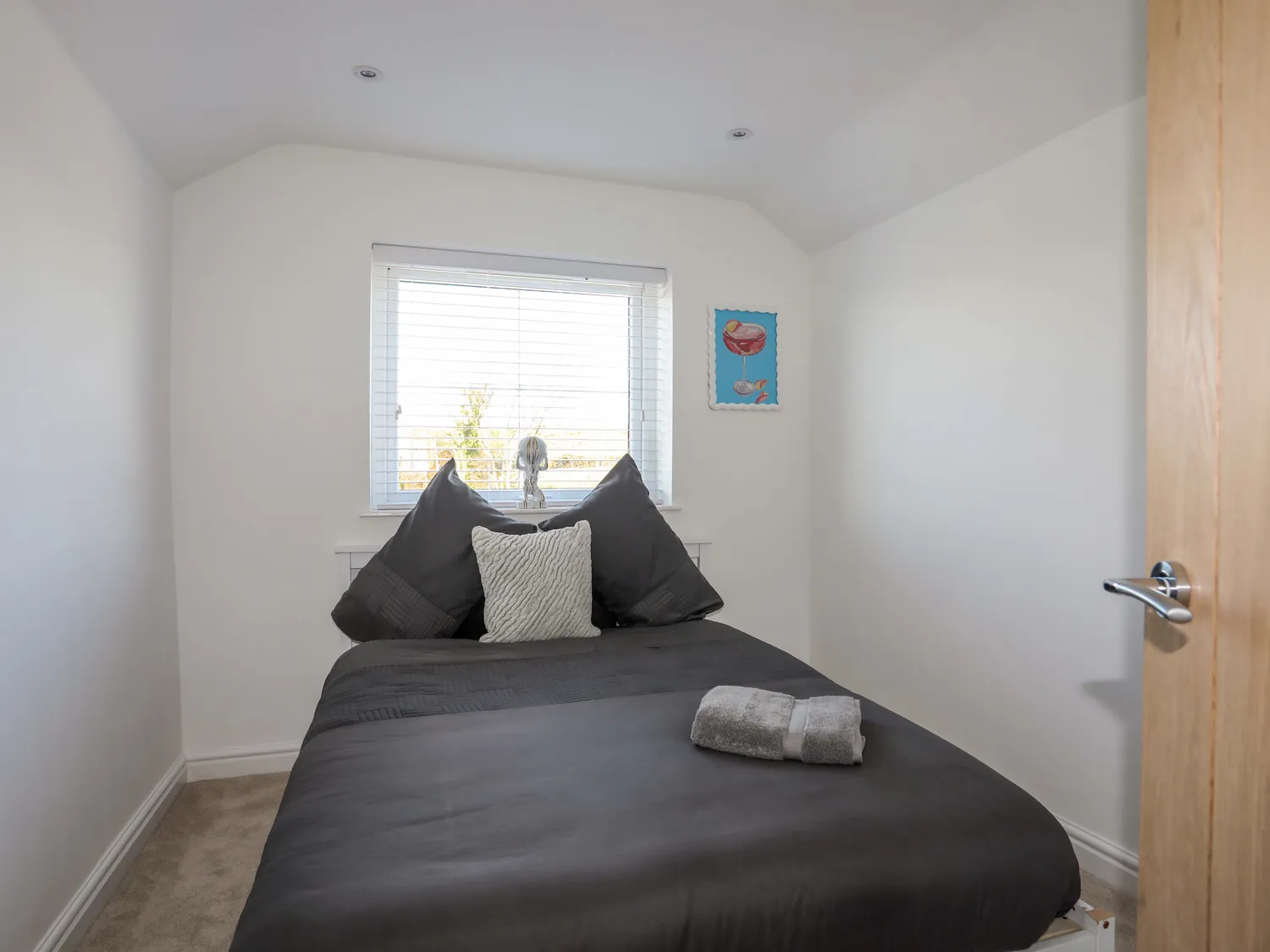 Bedroom at Tyn Fridd near Criccieth